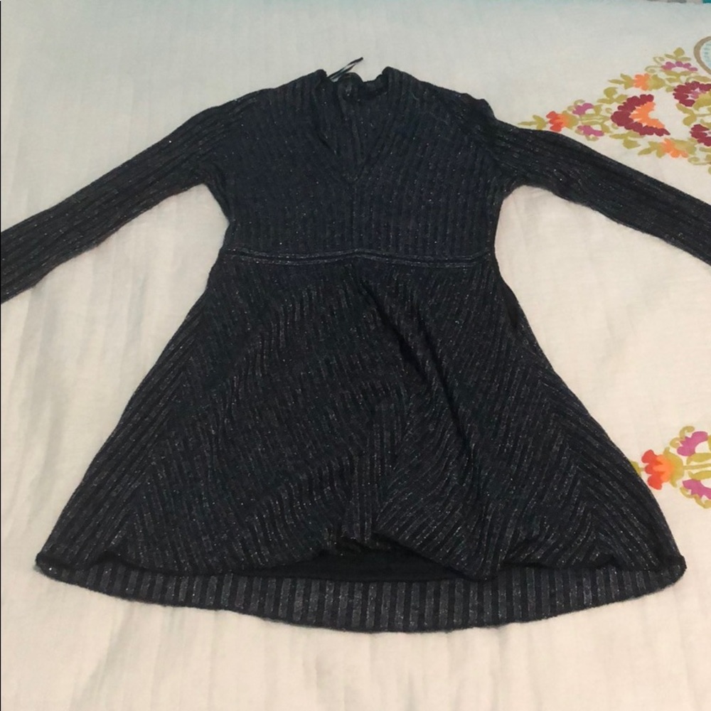 Zara navy blue short dress